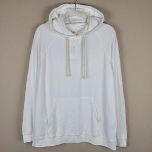 Hartford Paris Size S NEW Terry Cloth Towelling Hoodie Kangaroo Pocket White